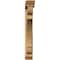Ekena Millwork Olympic Traditional Smooth Bracket w/ Offset Brace, Western Red Cedar, 5 1/2"W x 36"D x 40"H BKT0604X36X40OLY01SWR - alternate 4